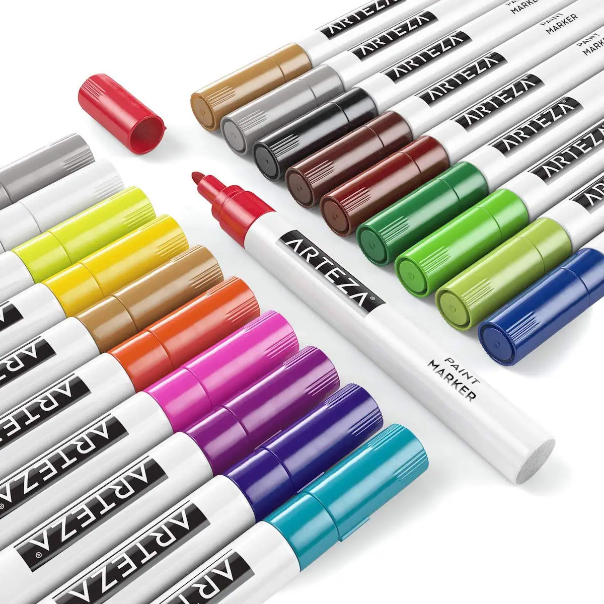 Are Arteza Acrylic Paint Markers Worth It? [HONEST REVIEW+OPACITY