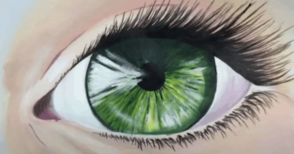 how to paint a realistic eye acrylic painting tutorial