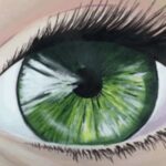 how to paint a realistic eye acrylic painting tutorial