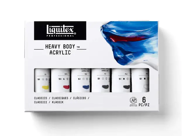 liquitex heavy body professional paint