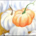 halloween fall pumpkin acrylic painting tutorial
