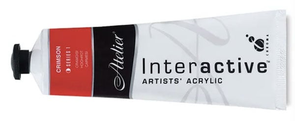 interactive acrylic paint atelier
