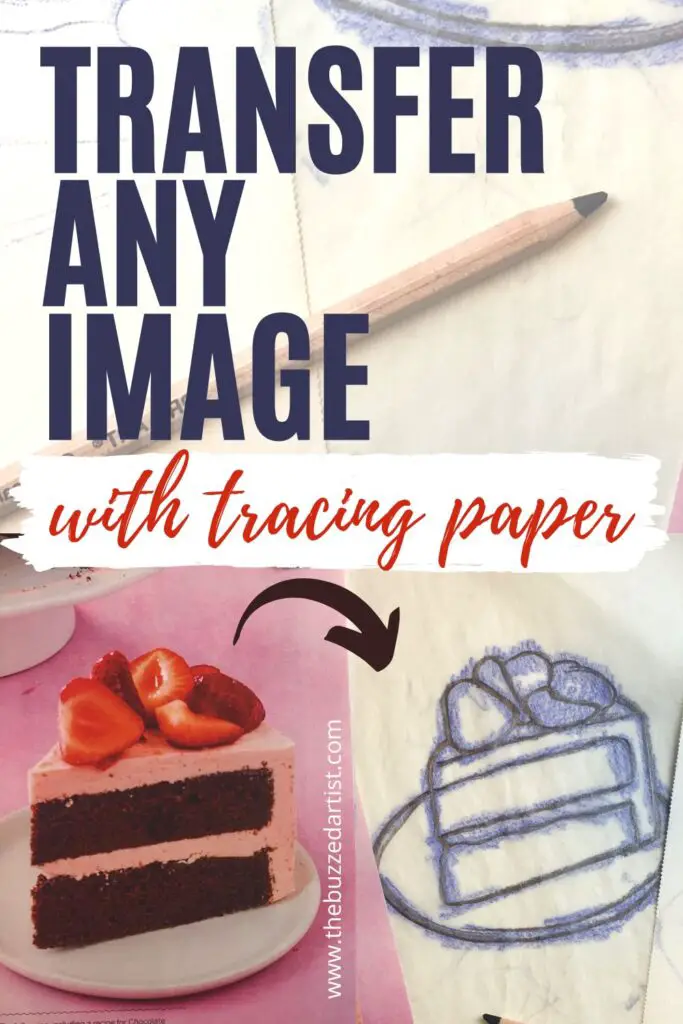 how to transfer any image using tracing paper
