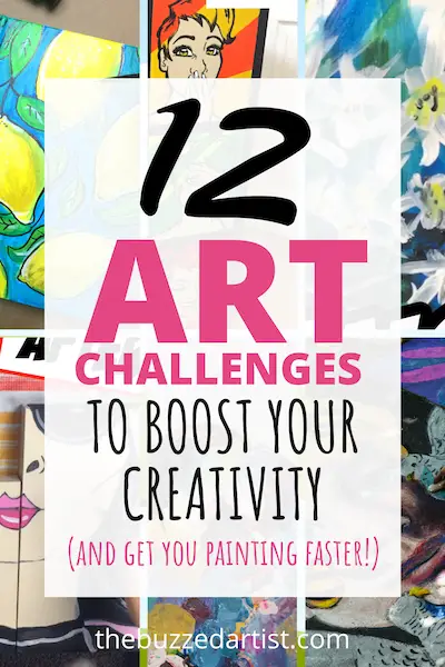 art challenges to boost creativity and paint faster