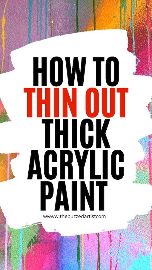 what's the best ratio for acrylic paint to paint thinner? : r/airbrush