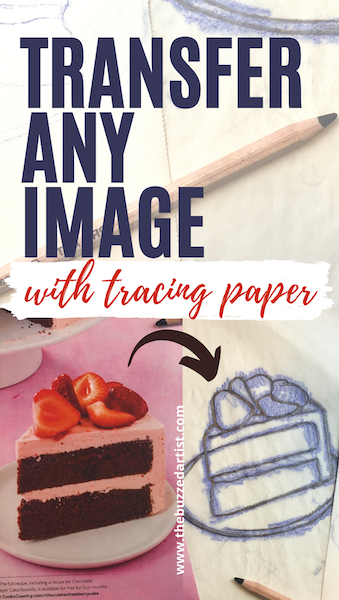how to transfer an image using only tracing paper