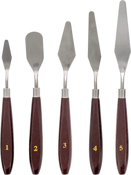 palette knives set