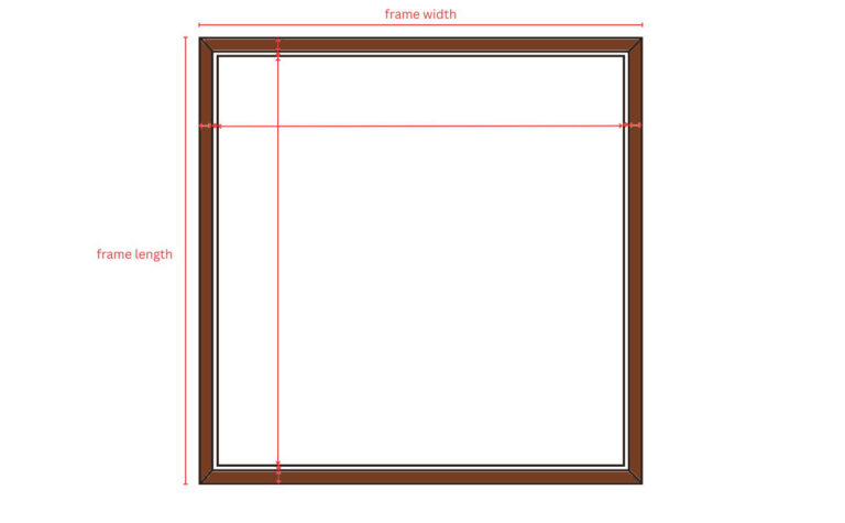DIY Floating Frame For Canvas [That Actually Look Professional]
